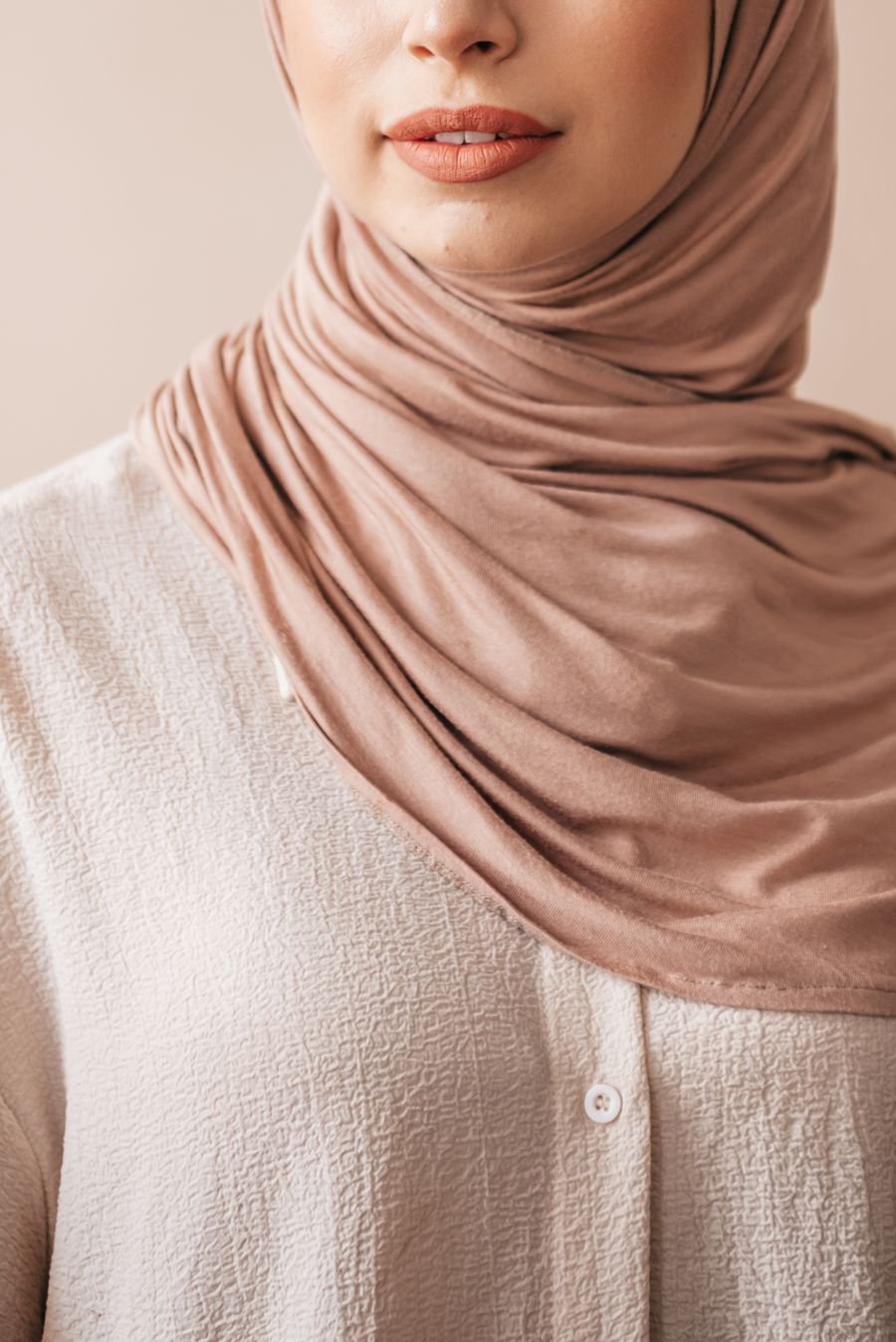 Sahara Modal Hijab in Warm Sand